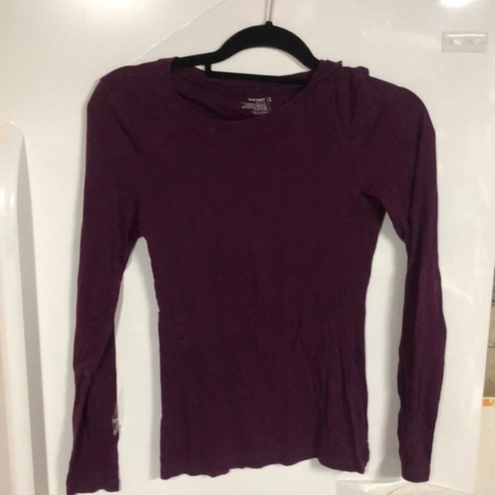 Old Navy Small purple long sleeve shirt